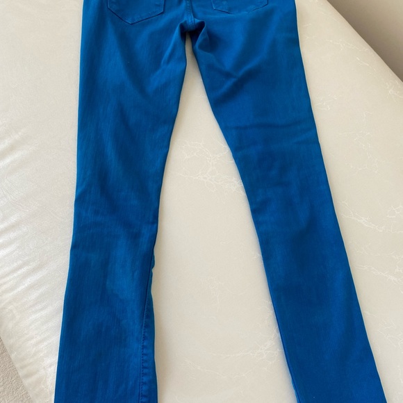 LADIES “BEBE” SIZE 25 HEARTBREAKER SKINNY DISTRESSED JEANS~LIKE NEW! - Picture 3 of 12